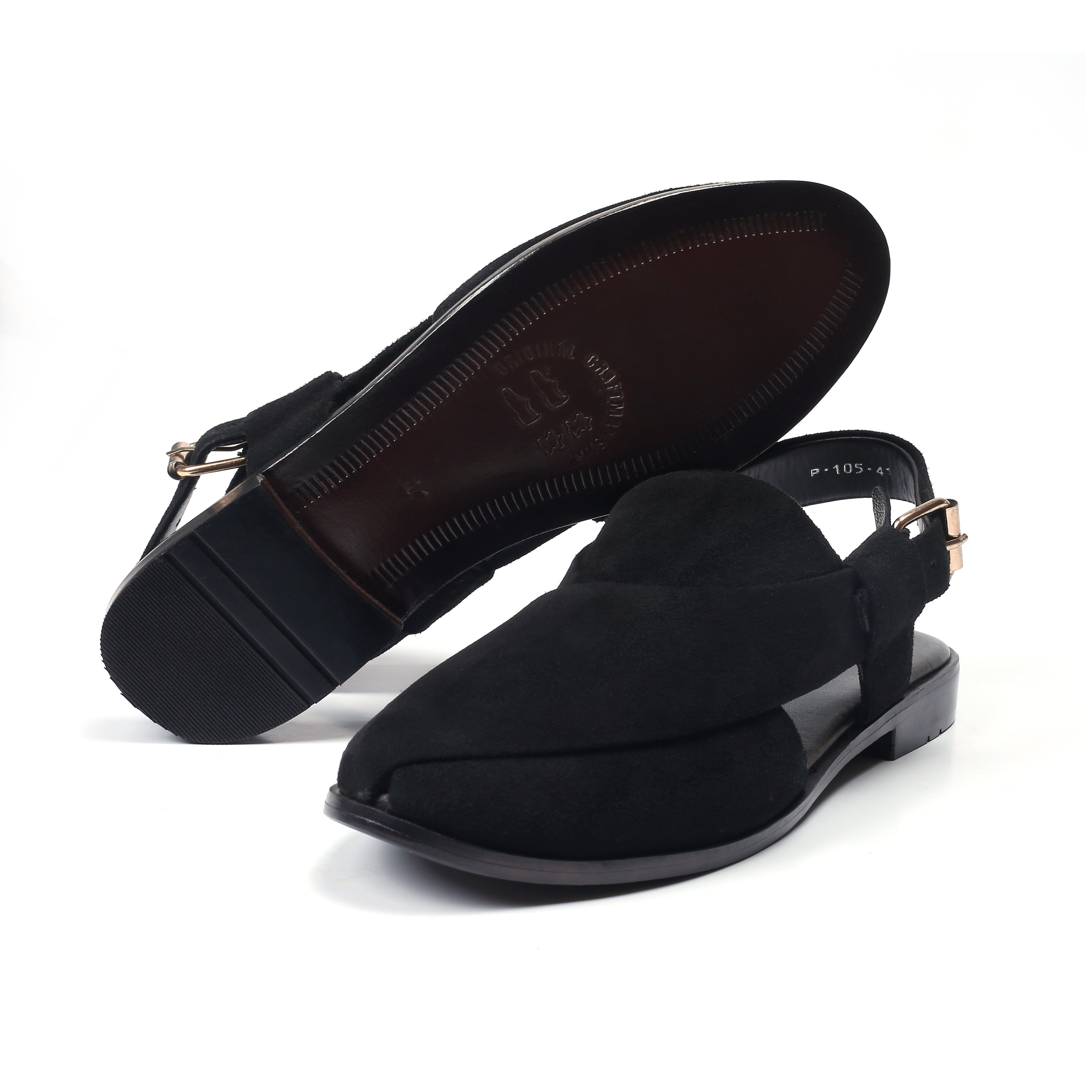 SYZ P-105 BLK (SUEDE)