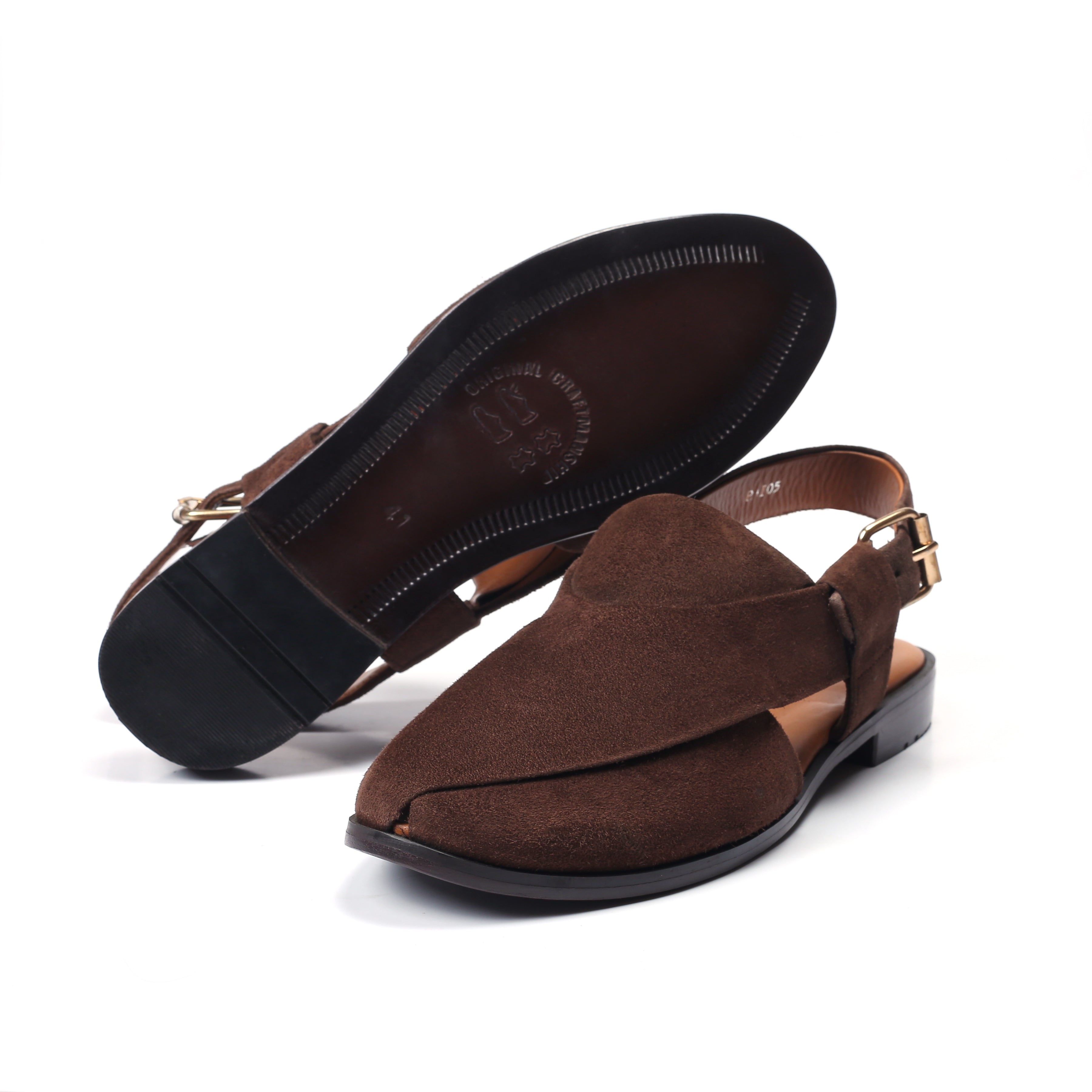 SYZ P-105 BRN (SUEDE)