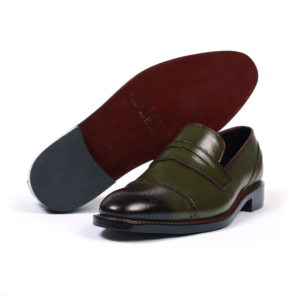 PENNY LOAFER- GRN