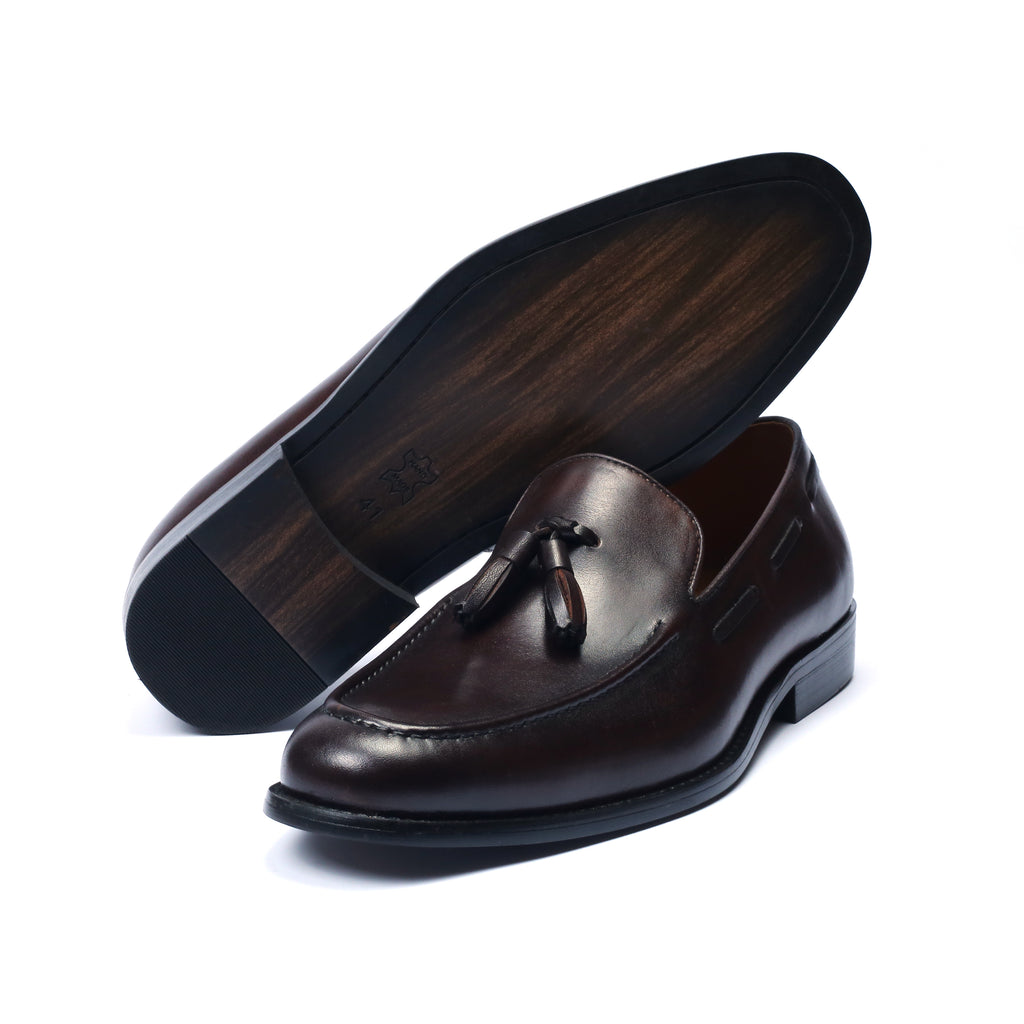 CAVALIER TASSEL-BRN