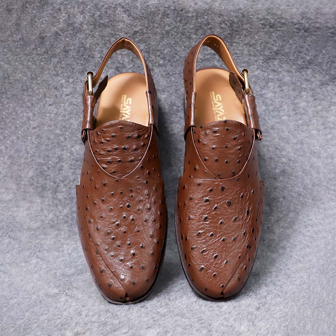 Brown Peshawari Chappal