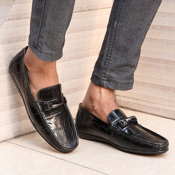 Patent Black Loafer - SZ5004