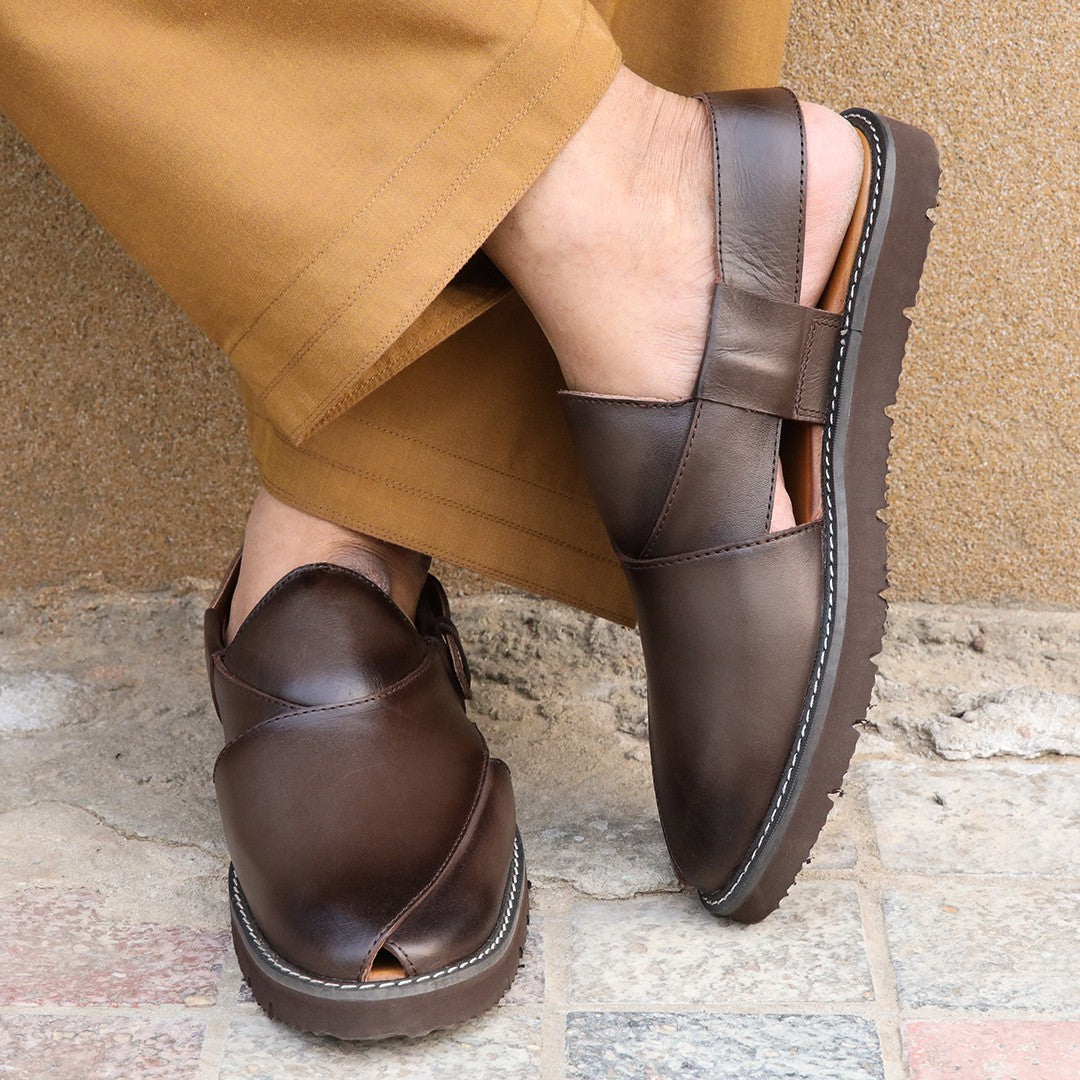 Peshawari Sandal Brown 