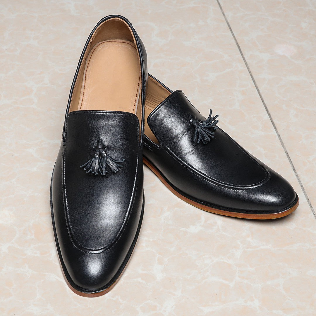 Handcrafted leather shoes