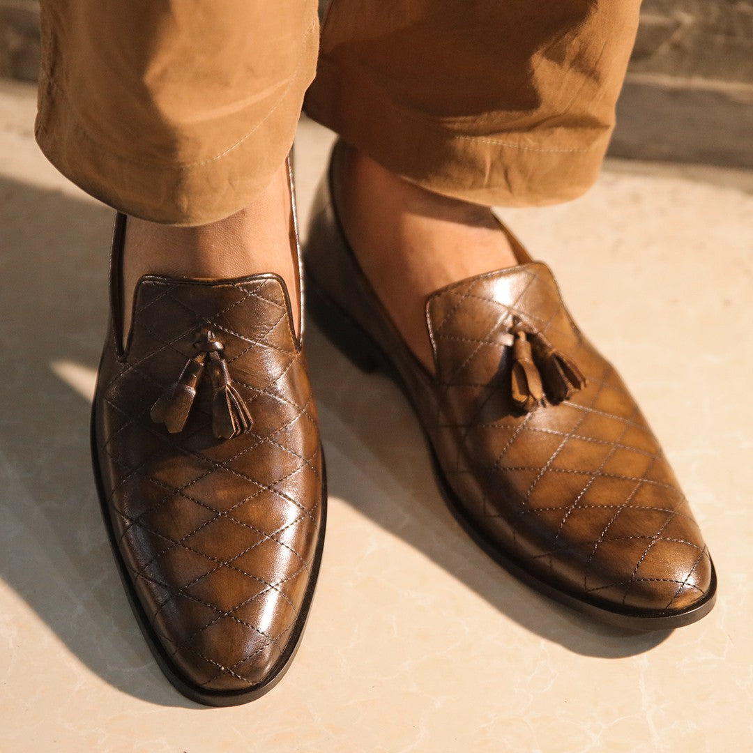 Men's leather shoes