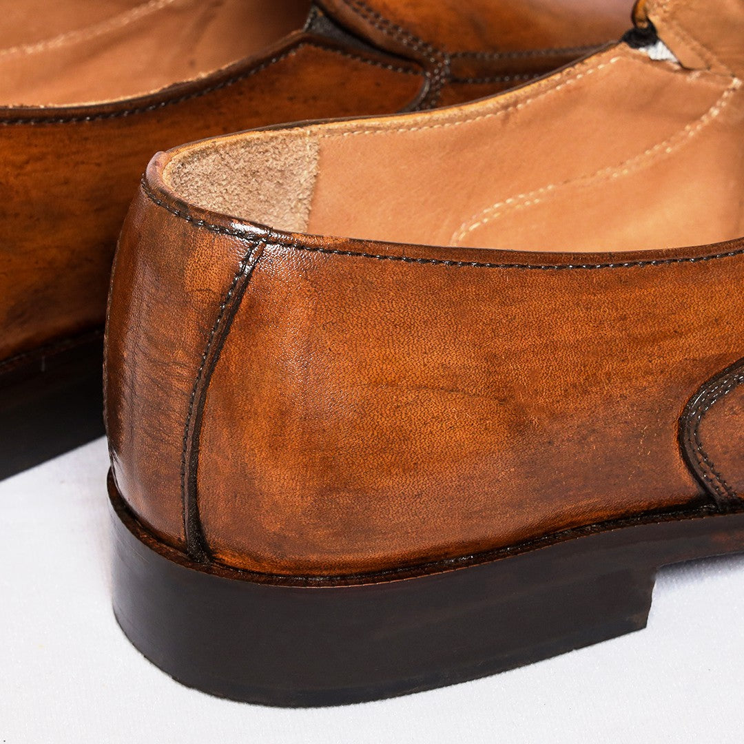 Brown Penny Loafers for men