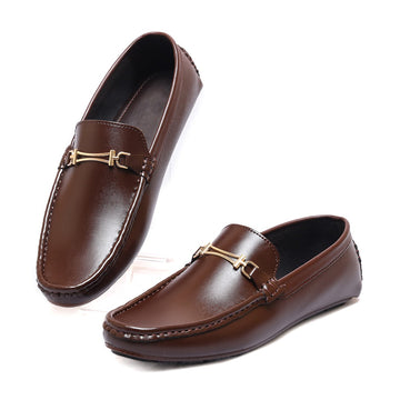 Plain Brown Loafer - SZ119