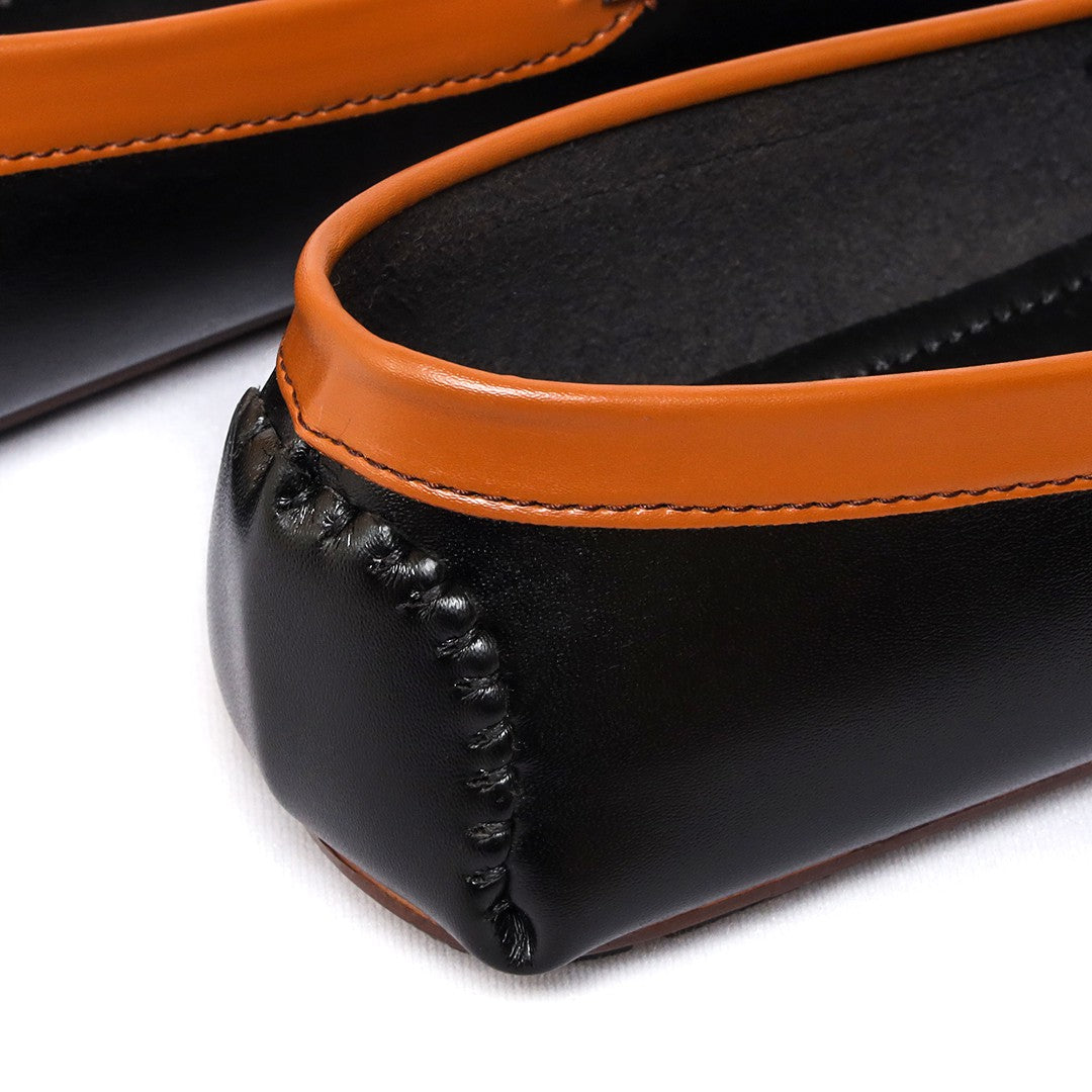 casual leather loafer